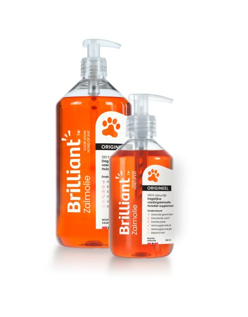 Brilliant Salmon Oil Original - Voedingssupplement - Huid - Vacht