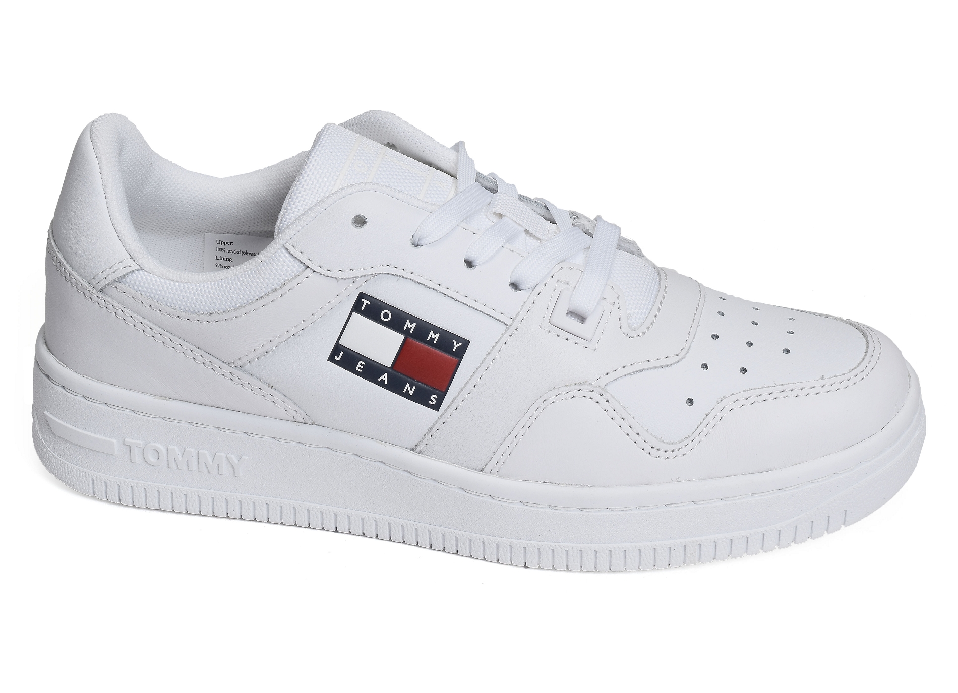 Tommy jeans retro basket wmn 1723 blanc