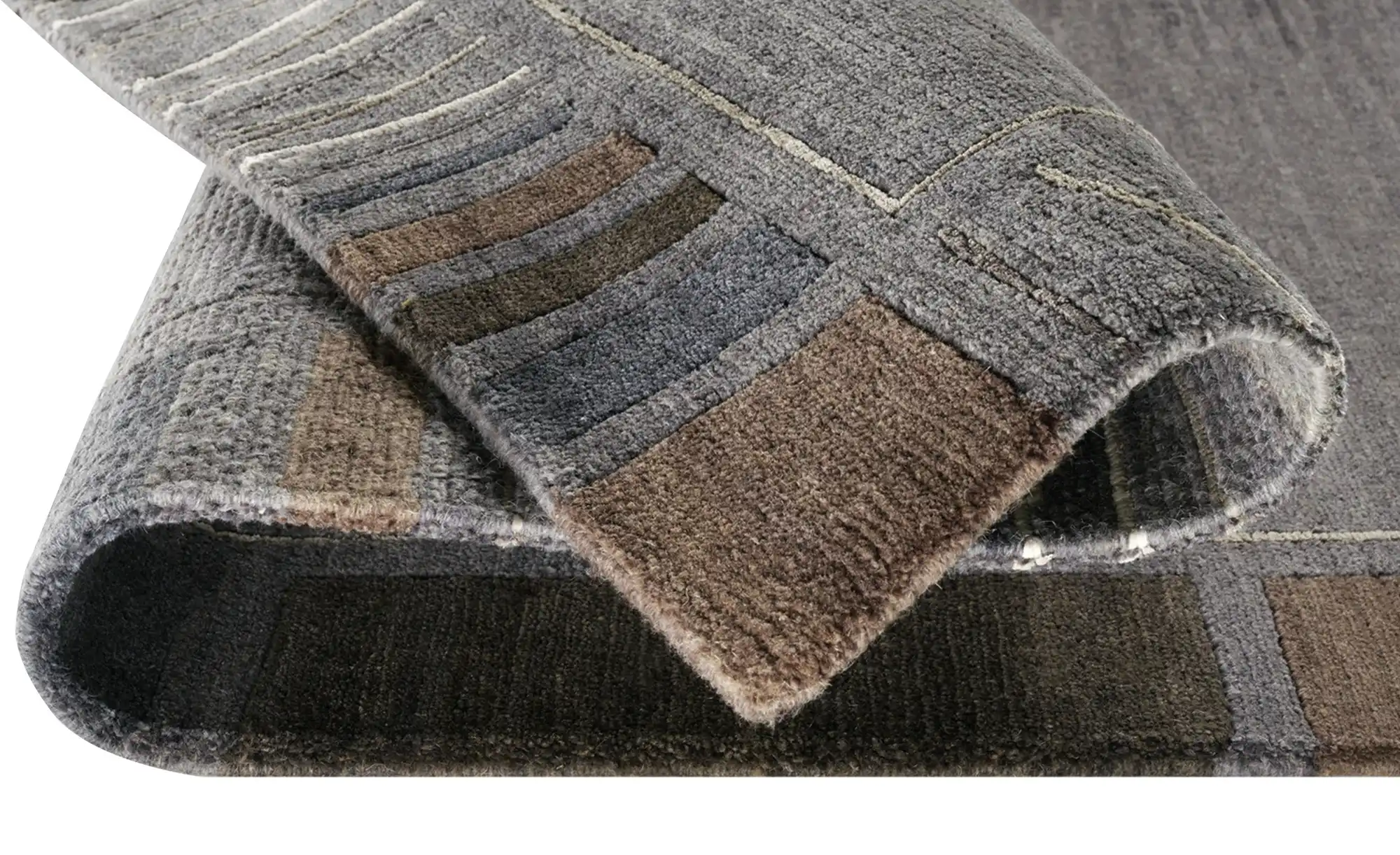 Handgeknüpfter Naturteppich Sensation Silk Rekhi