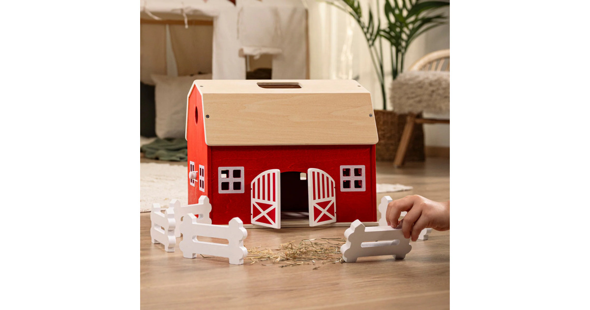 SchleichFarm World - Houten huisje speelfiguur  (42602)