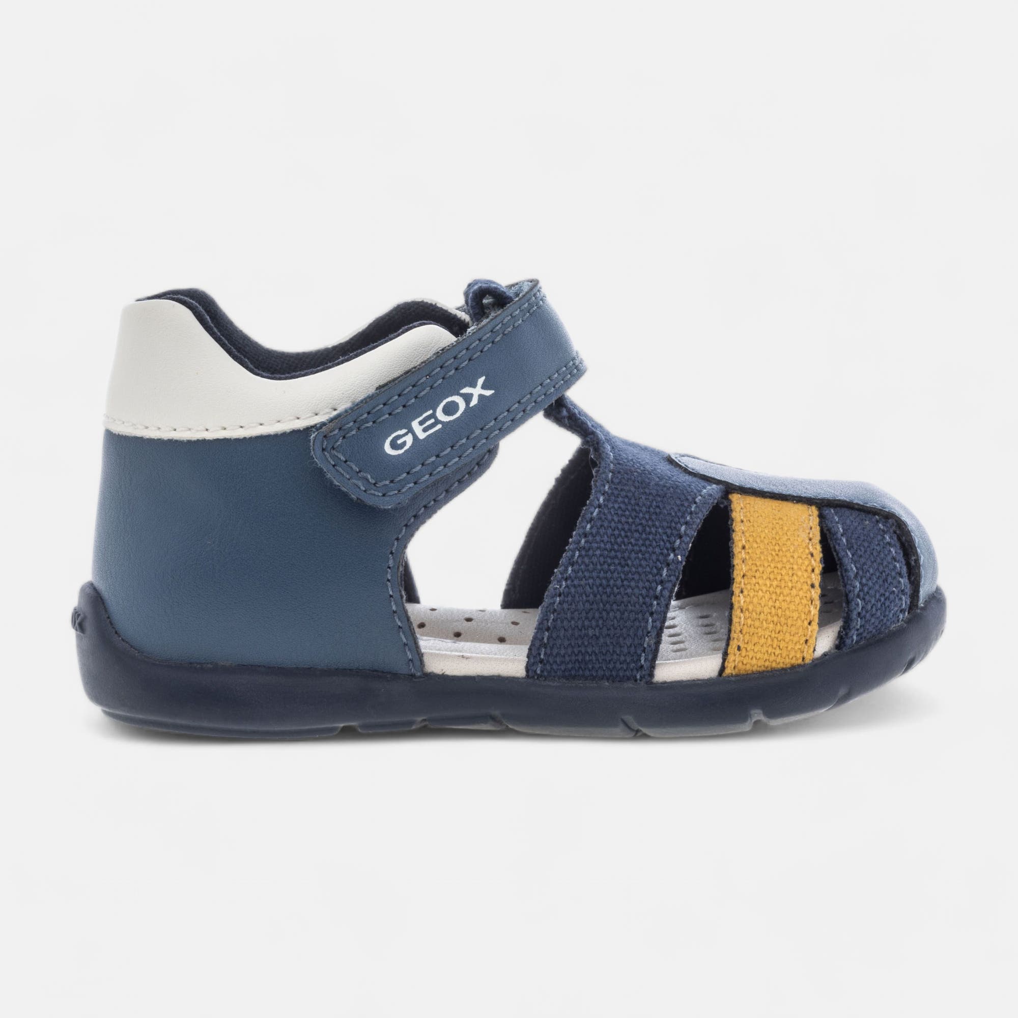 Nu-pieds Bébé garçon bleu