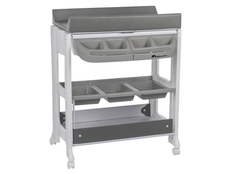 Bebeconfort Wickeltisch Dolphy Gray Mist Funktionale Wickelkommode