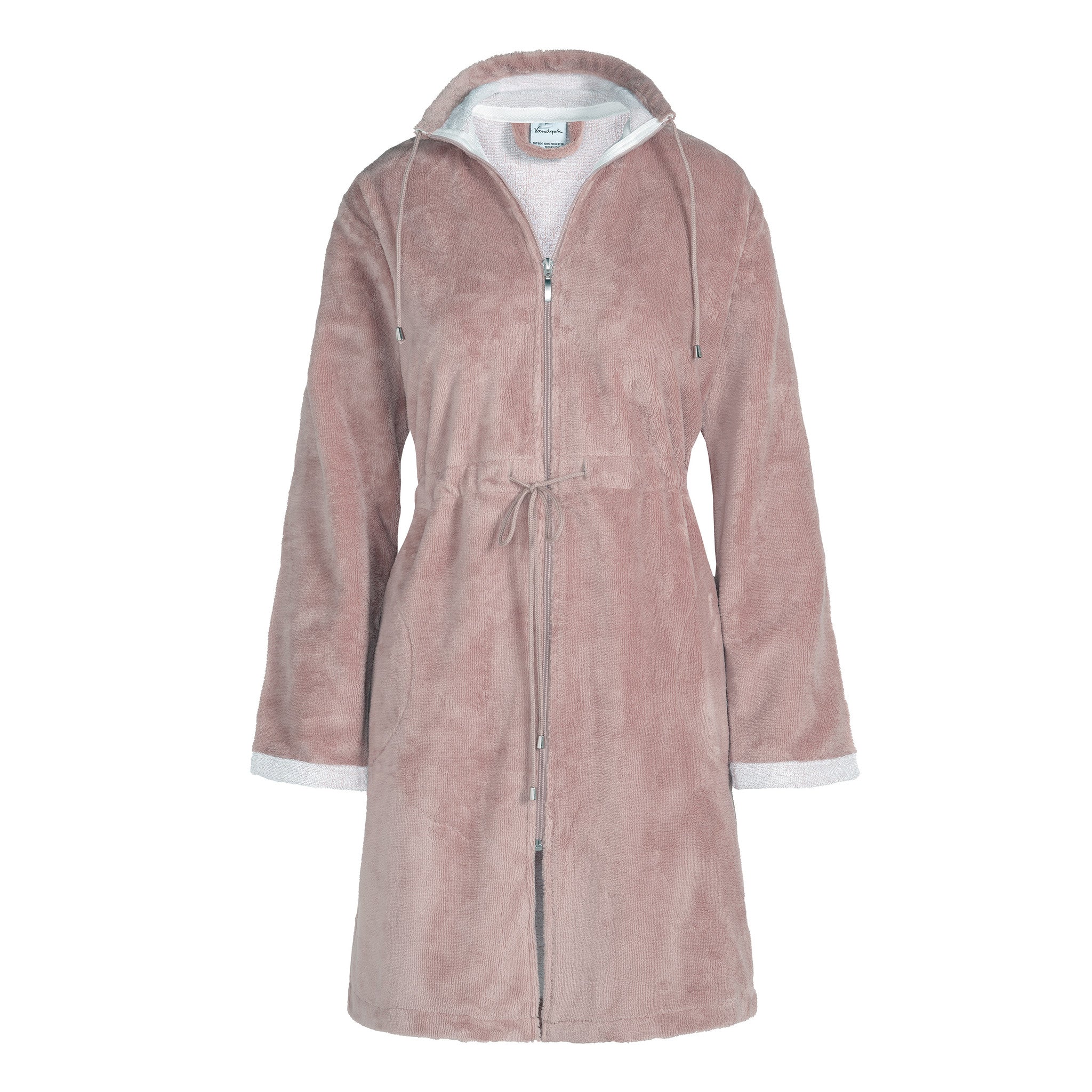 Chicago Badjas Viola | M | Roze | Paars | Katoen | Polyester | Bamboe