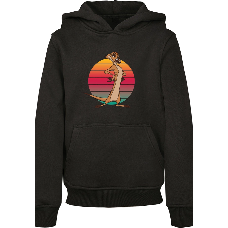F4NT4STIC Hoodie  König der Löwen Timon Sunset schwarz