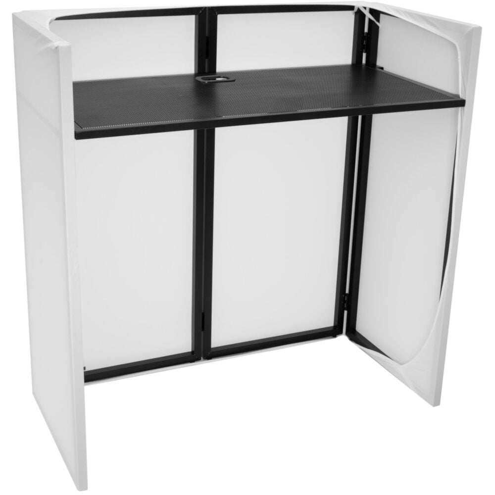Omnitronic Compact Mobile DJ Stand inclusief afscherming