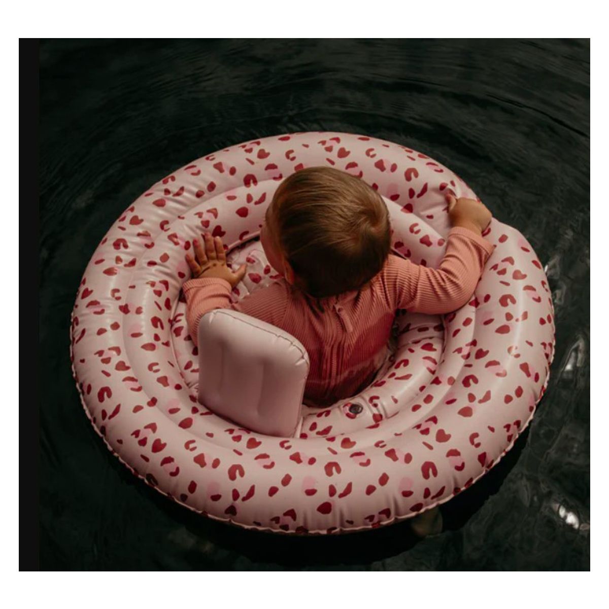 Bouée gonflable avec siège pour bébé Léopard 0-2 ans Swim Essentials