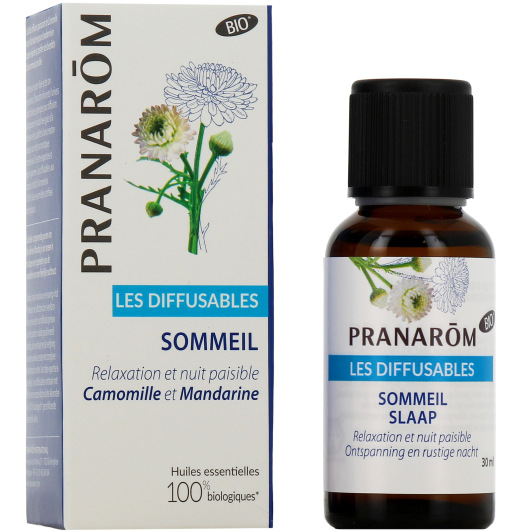 Pranarom Les Diffusables Sommeil Bio - Relaxation et Nuit Paisible