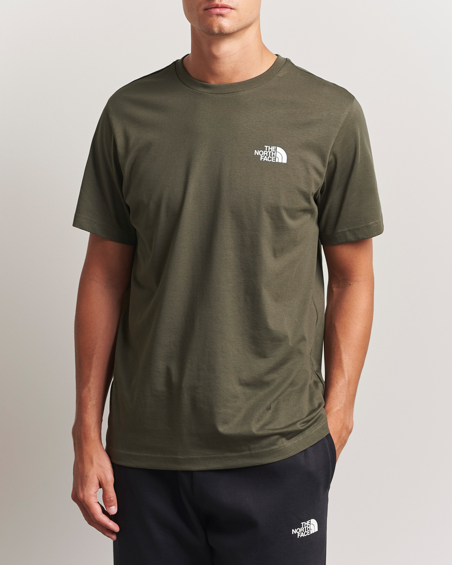 The North Face Simple Dome T-Shirt Military