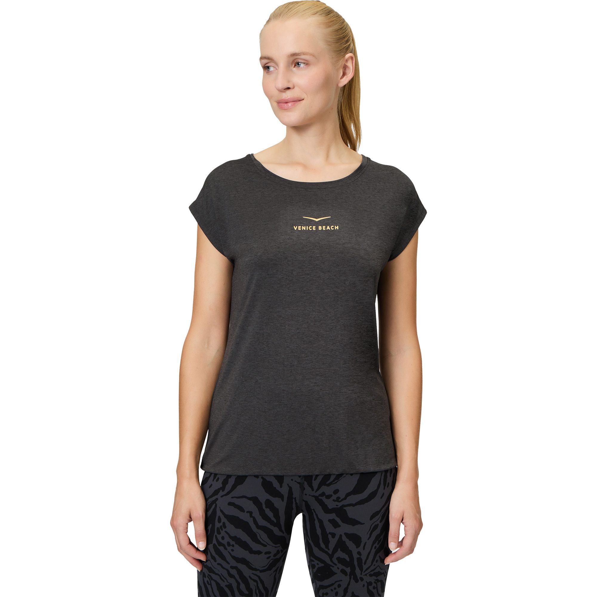 Venice Beach Wonder T-Shirt Damen anthrazit