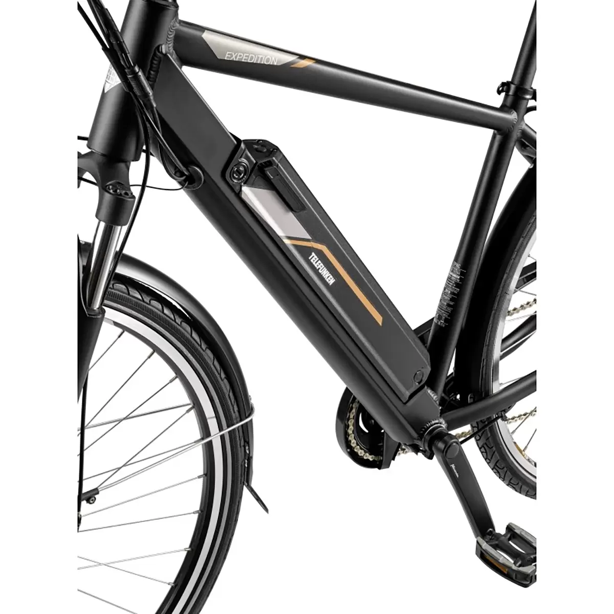 E-Bike TELEFUNKEN XC921 orange,anthrazit