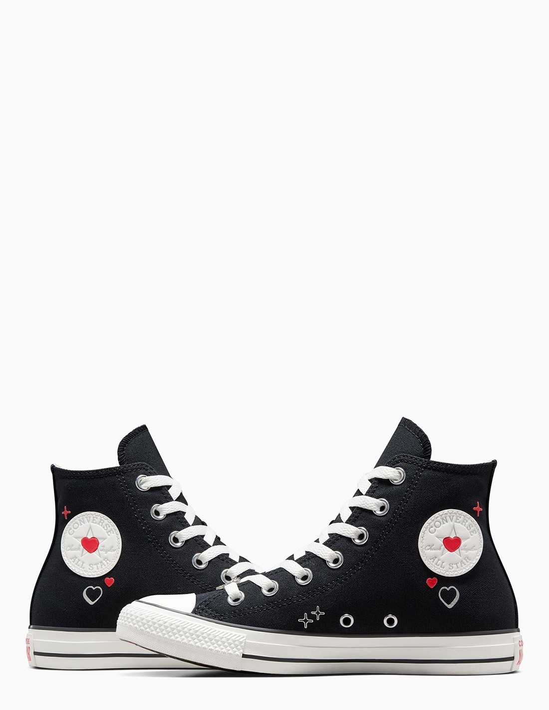 converse Sneakers Femme Montante Ctas Hi Black/White