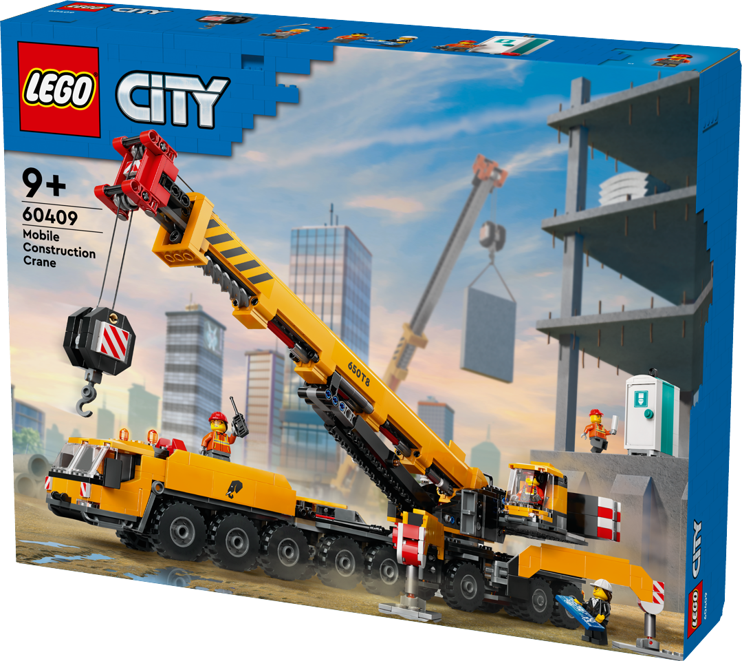 LEGO City - Gul mobil byggekran (60409)