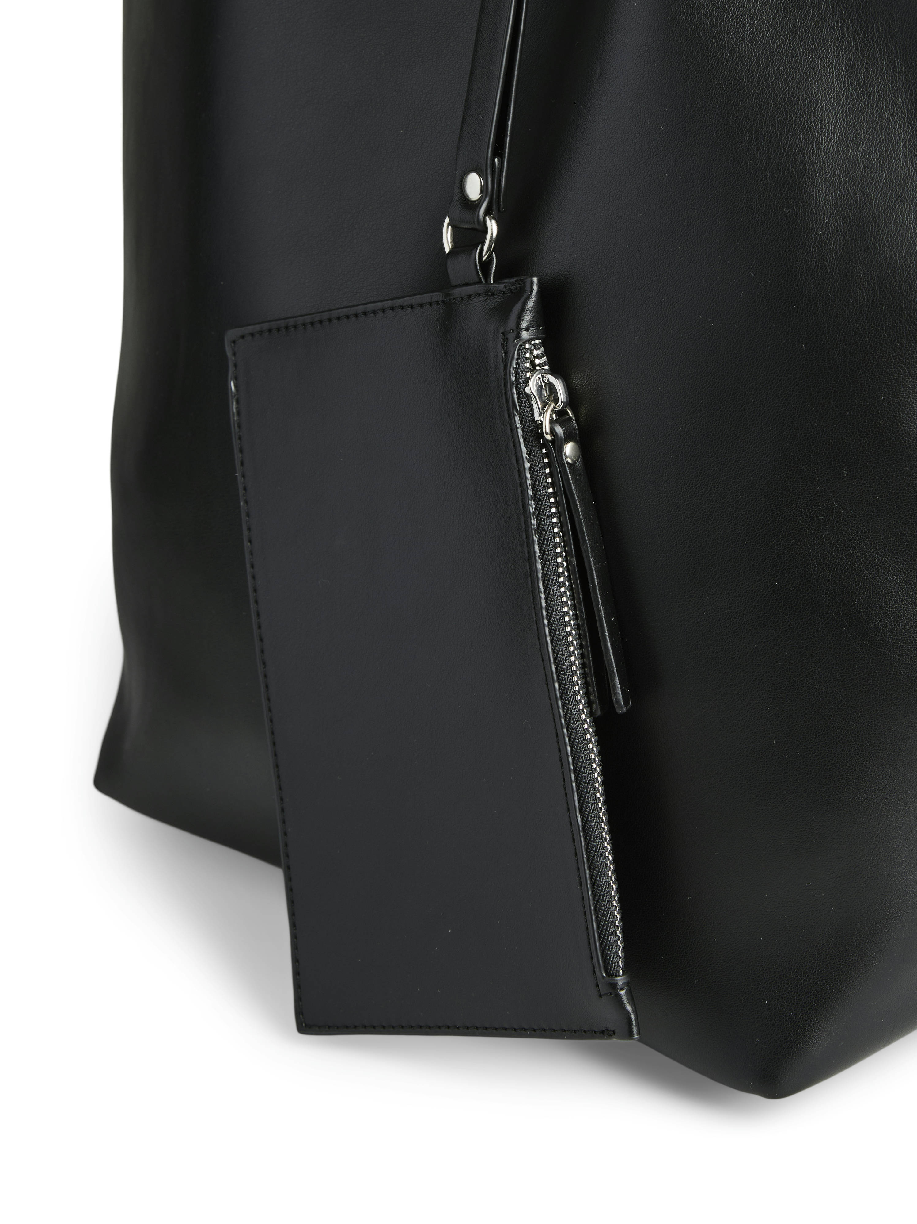 PIECES shopper PCANILLA zwart