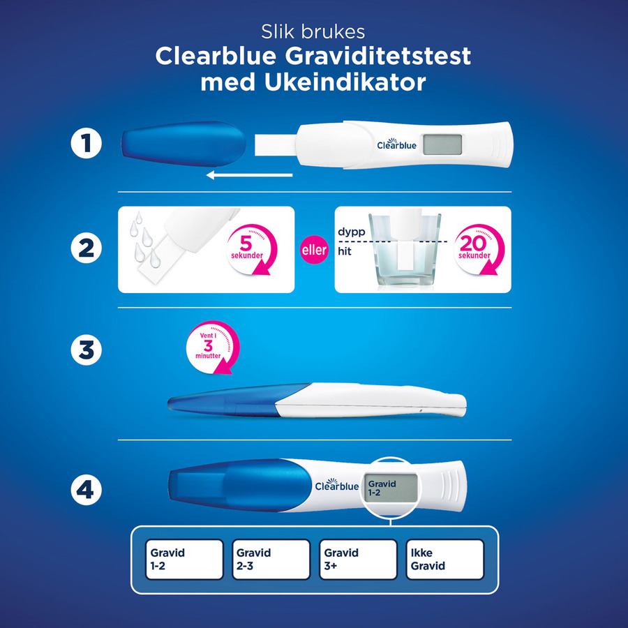 Clearblue Pregnancy Test Digital Week 2pcs