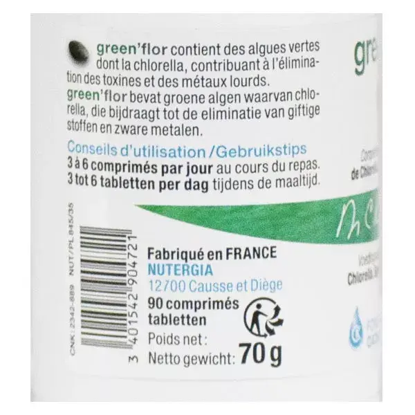 Nutrgia Green'Flor 90 comprimidos