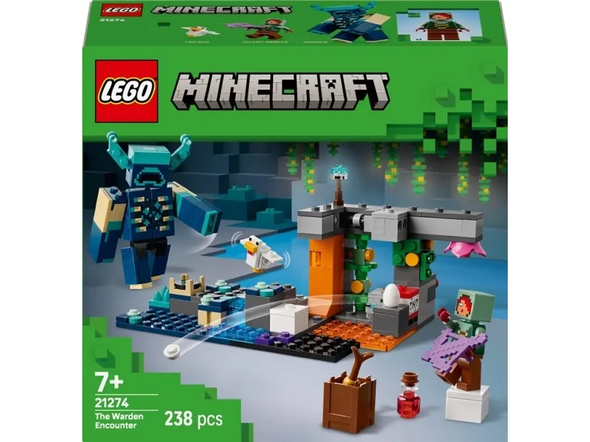 LEGO Minecraft 21274 Warden-mødet