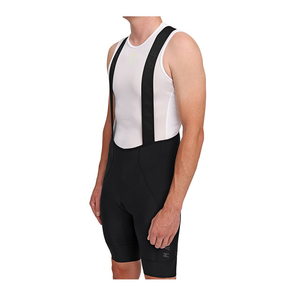 Maap TEAM BIB EVO - Cuissard À bretelles Homme black