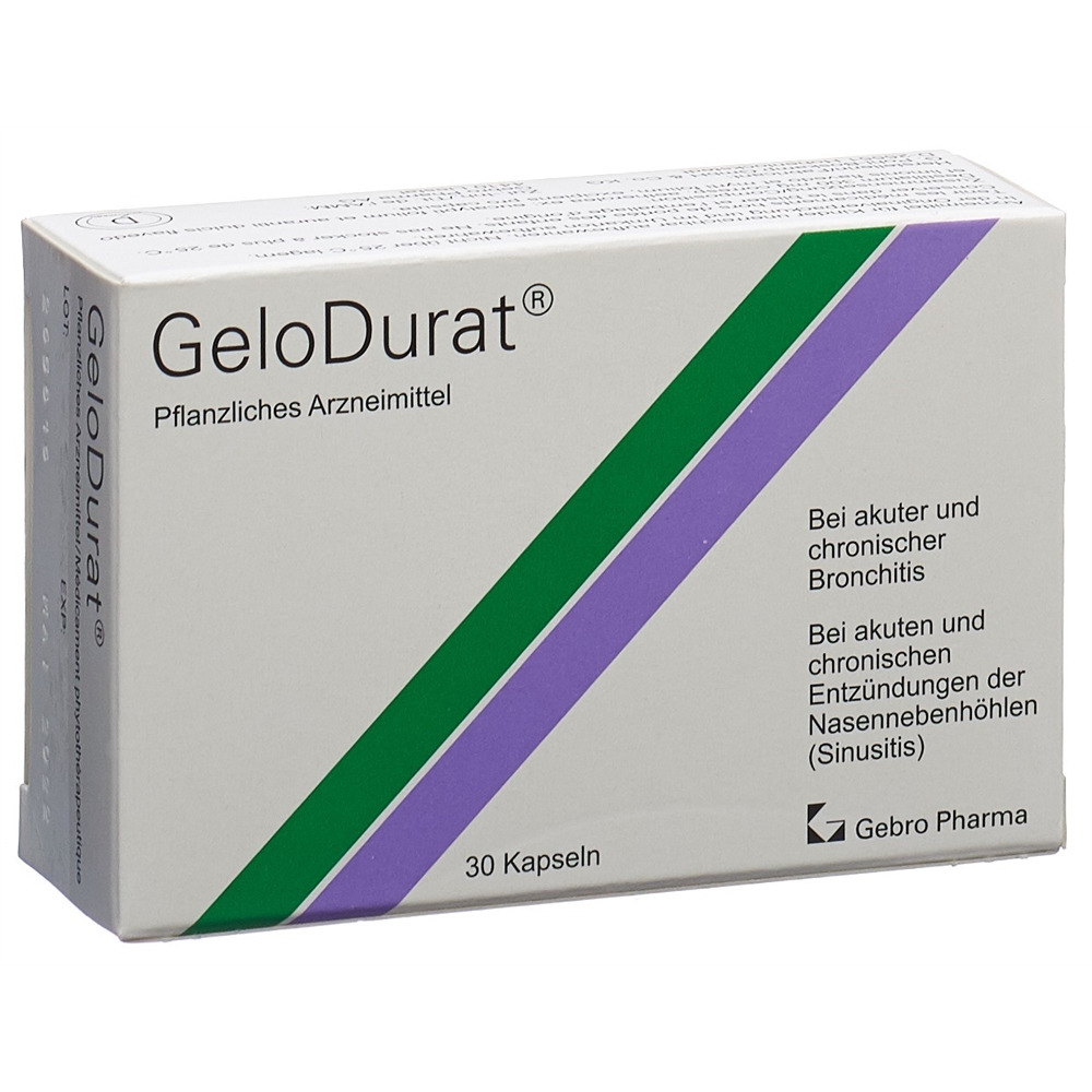 GELODURAT Weichkaps Blist 30 Stk<br>30 Stück, Blister, Weichkapsel, magensaftresistent