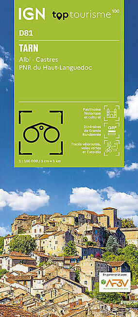 IGN - TARN D81 TOP TOURISME 100 IGN