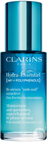 Clarins Hydra-Essentiel Bi-Sérum Intensif Anti-Soif Flacon 30ml Nouvelle Formule