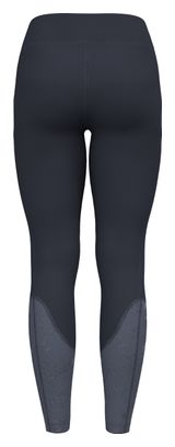 Collant Long Femme Odlo Essentials Print Bleu