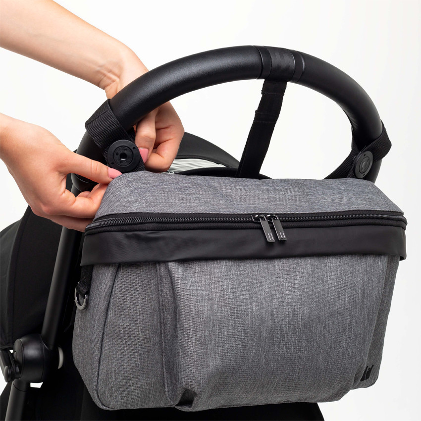 Sac à langer pour poussette Nik-Dom Gris