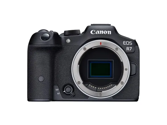 Canon EOS R7 - Digitalkamera - spejlløst - 32.5 MP - 4K / 60 fps - kun kamerahus - Wi-Fi, Bluetooth - sort