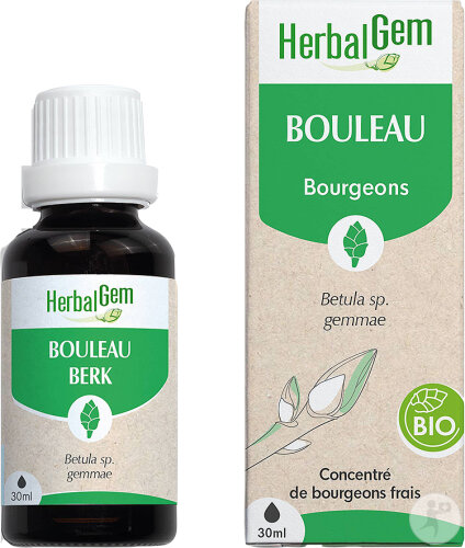 Herbalgem Bouleau Macérât-Mère Concentré Bio Flacon 30ml