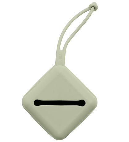 BIBS Schnullerbox - Silikon - 7,5x5 cm - Sage