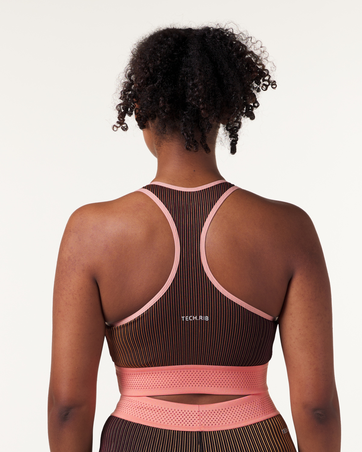 LEVITY Swift Tech Rib Bra Raspberry\Peach