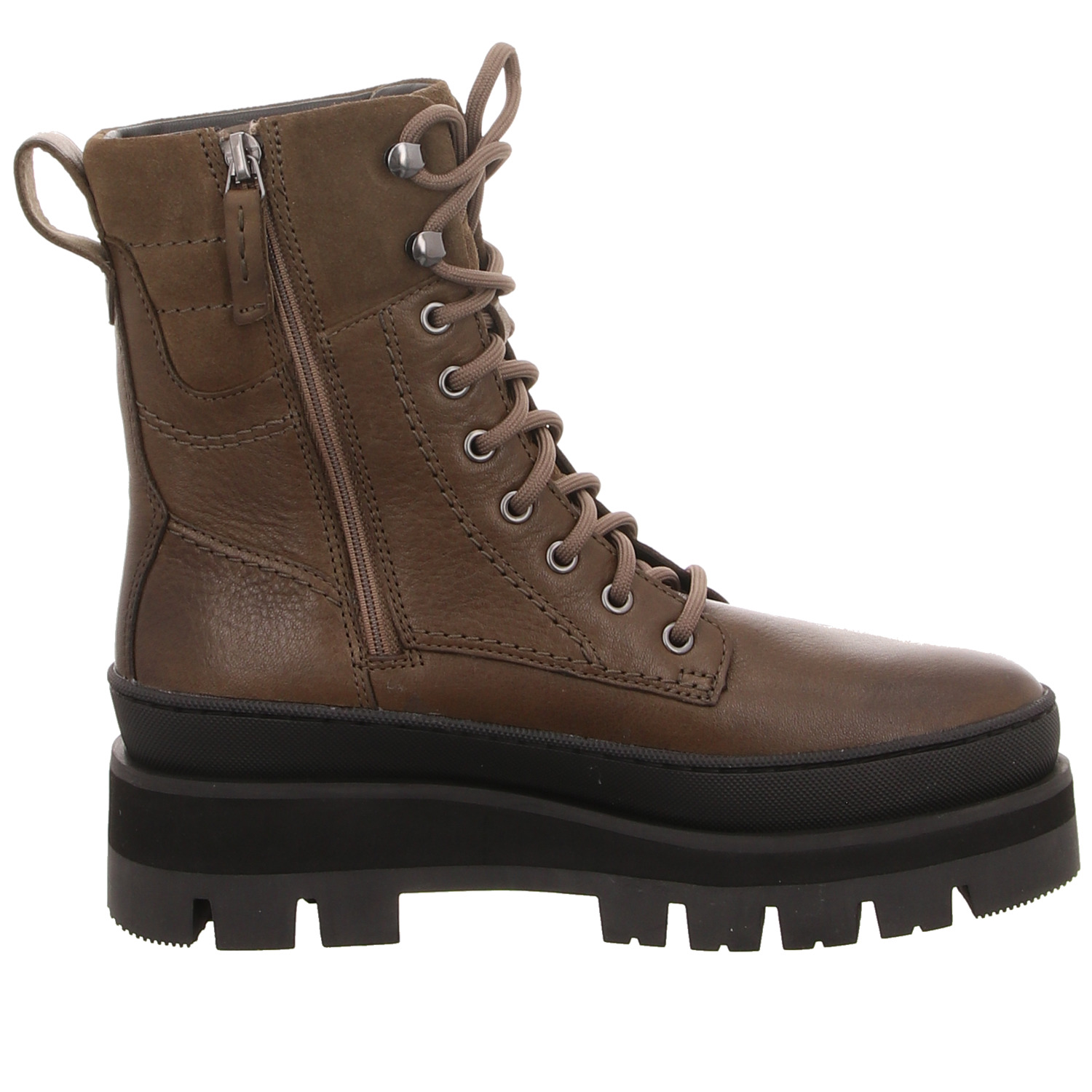 Clarks Schnürstiefel grün