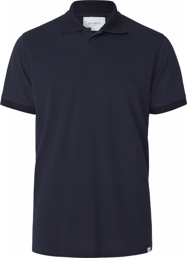 Les Deux Pique Polo Dark navy