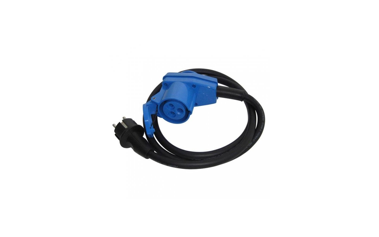 CEE Adapter Winkelkupplung Schutzkontaktstecker 1,5 m