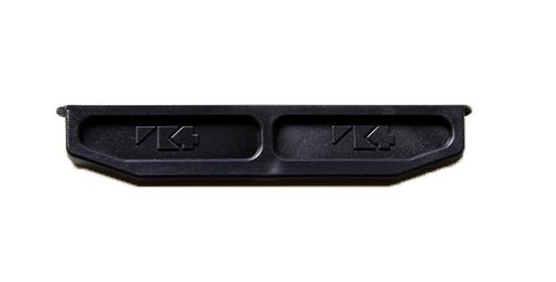 K4 Fins Obturateur - Cache Boitier Slot Box - 130 mm Black