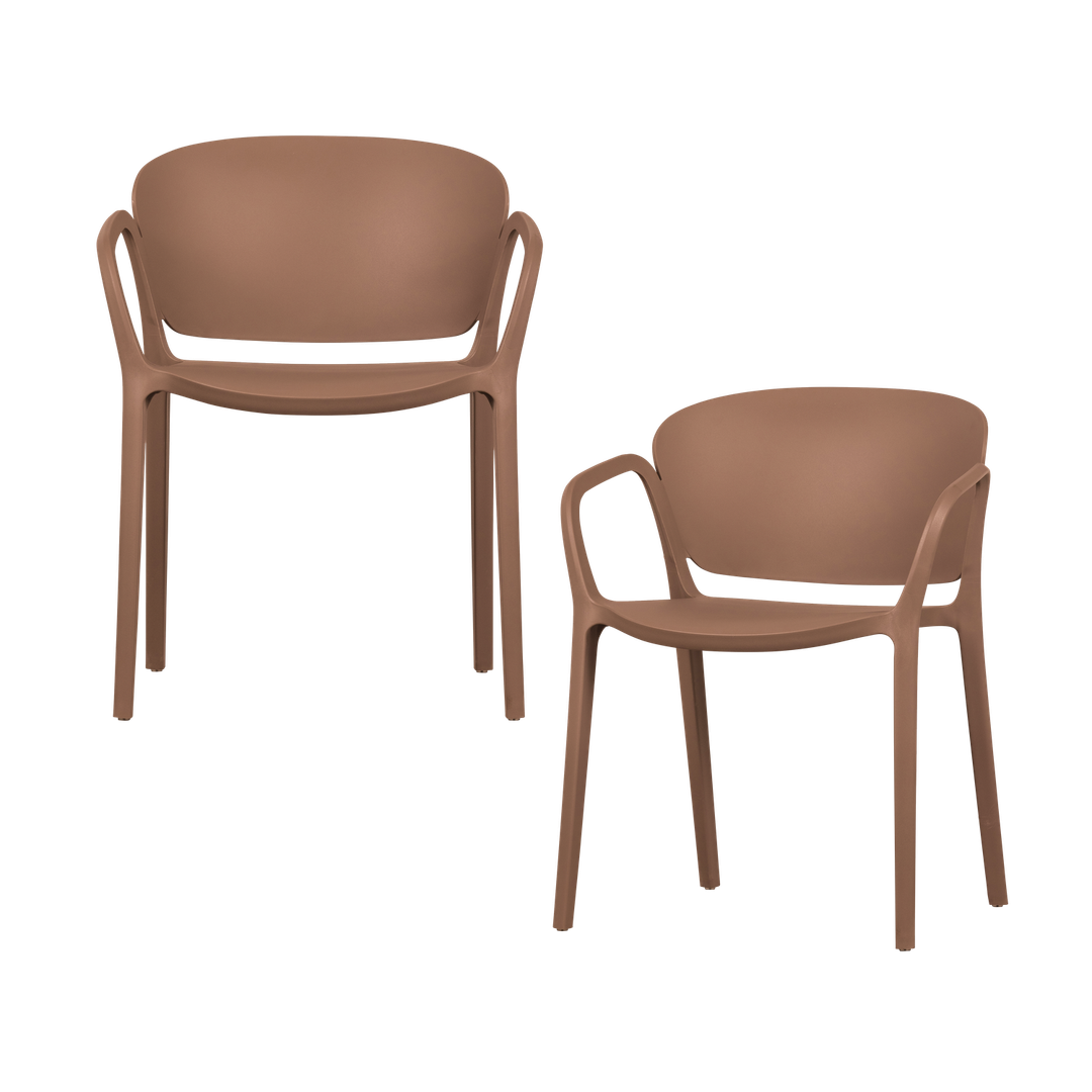 WOOOD   Bent Tuinstoel