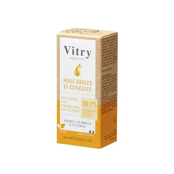 Óleo para unhas e cutículas Vitry Nail Care 10ml