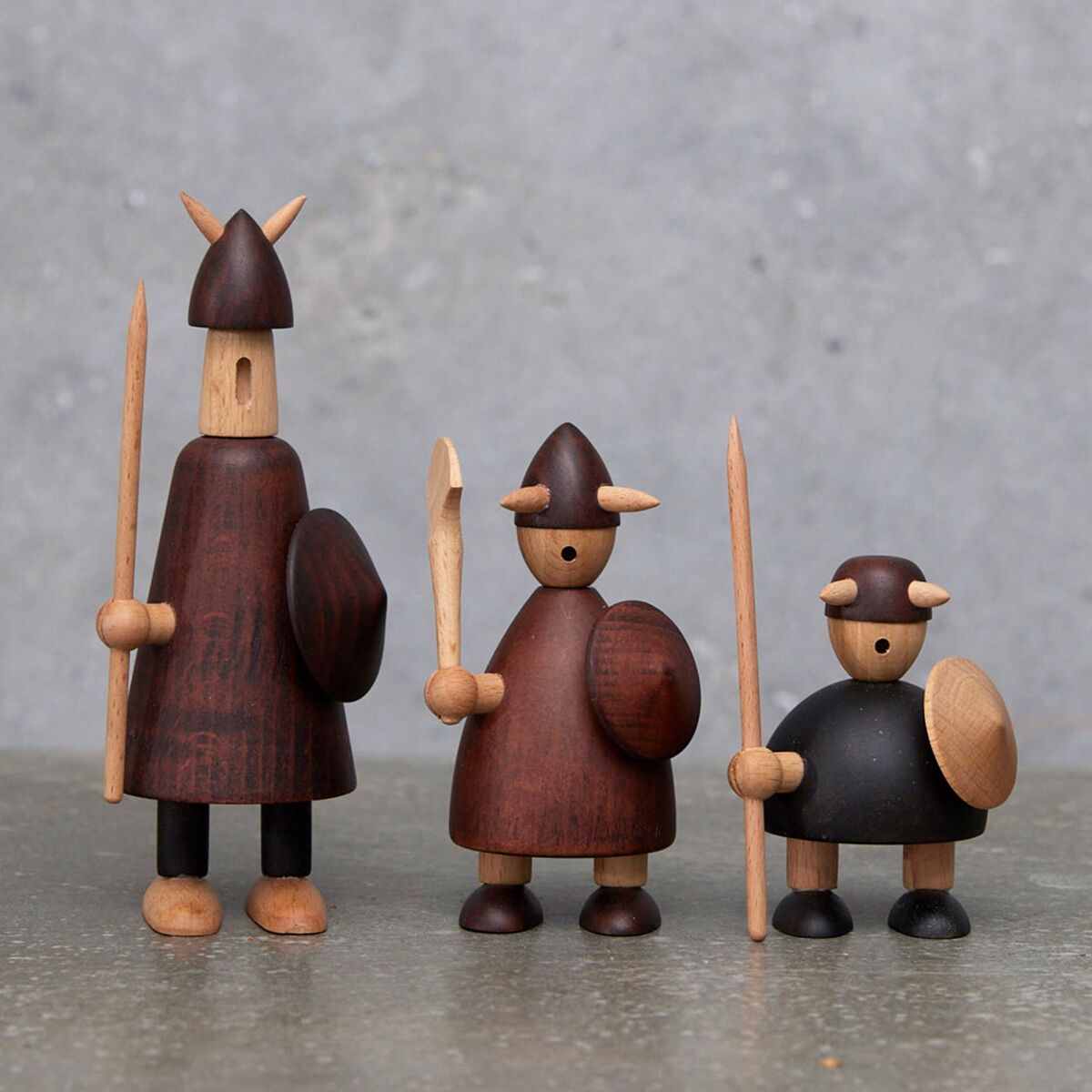 The Vikings of Denmark 3 stk.