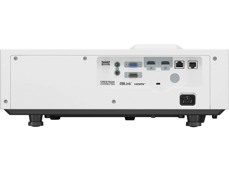 Panasonic Kurzdistanzprojektor PT-VMZ6STEJ Weiss Kompakter, umweltfreundlicher Kurzdistanzprojektor für verschiedene Anwendungen