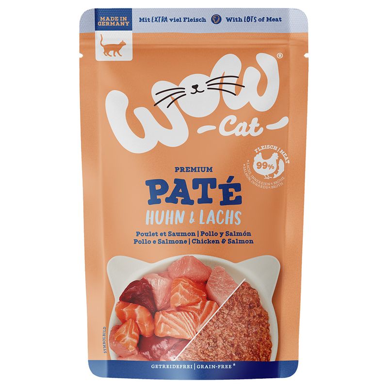 Lot WOW Cat Adult Mix 24 x 125 g