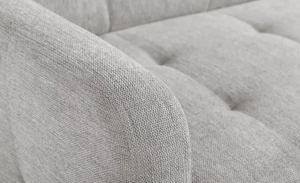 Ecksofa Venus Grau, Steingrau rechts