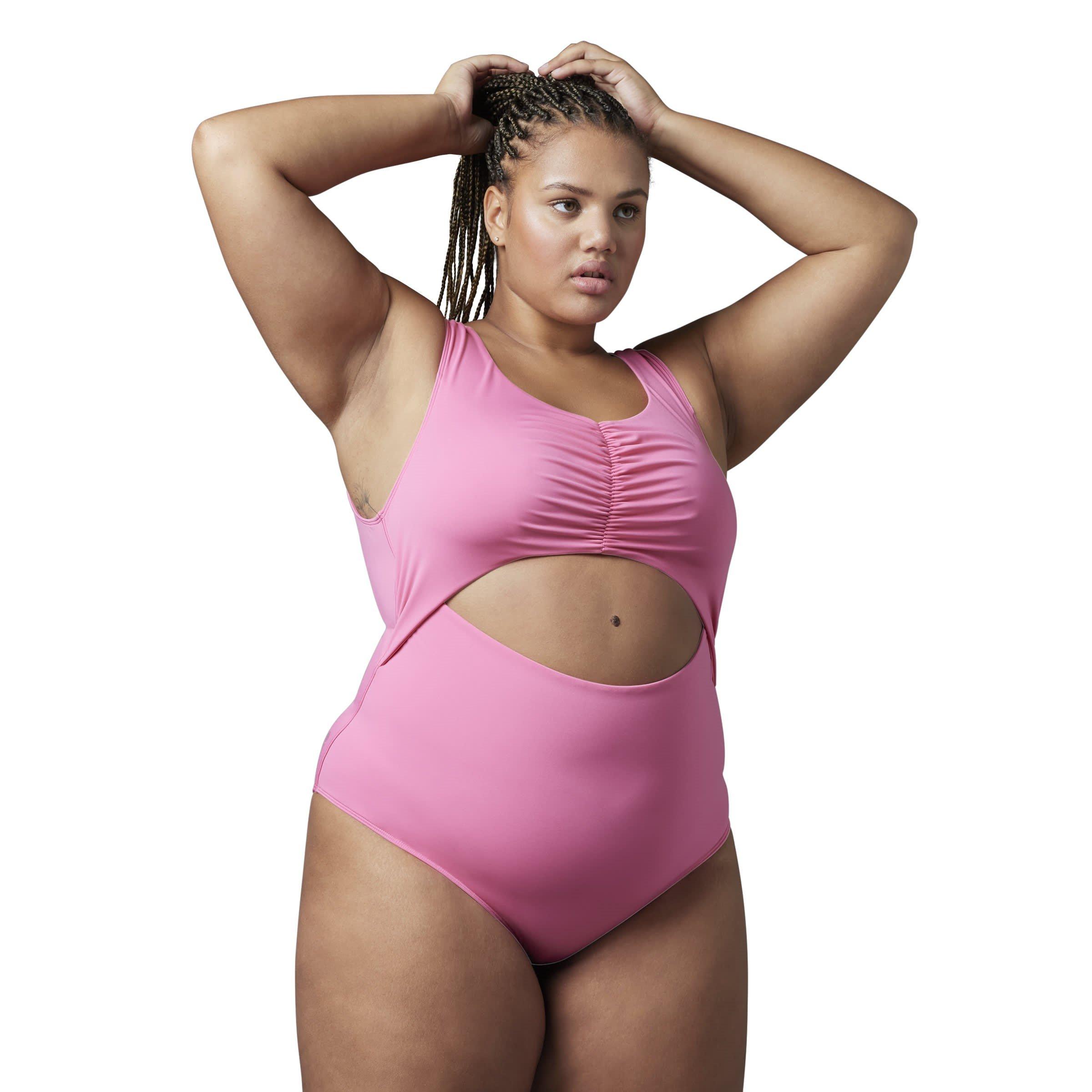 adidas Collective Power Plus Size Leotard Womens