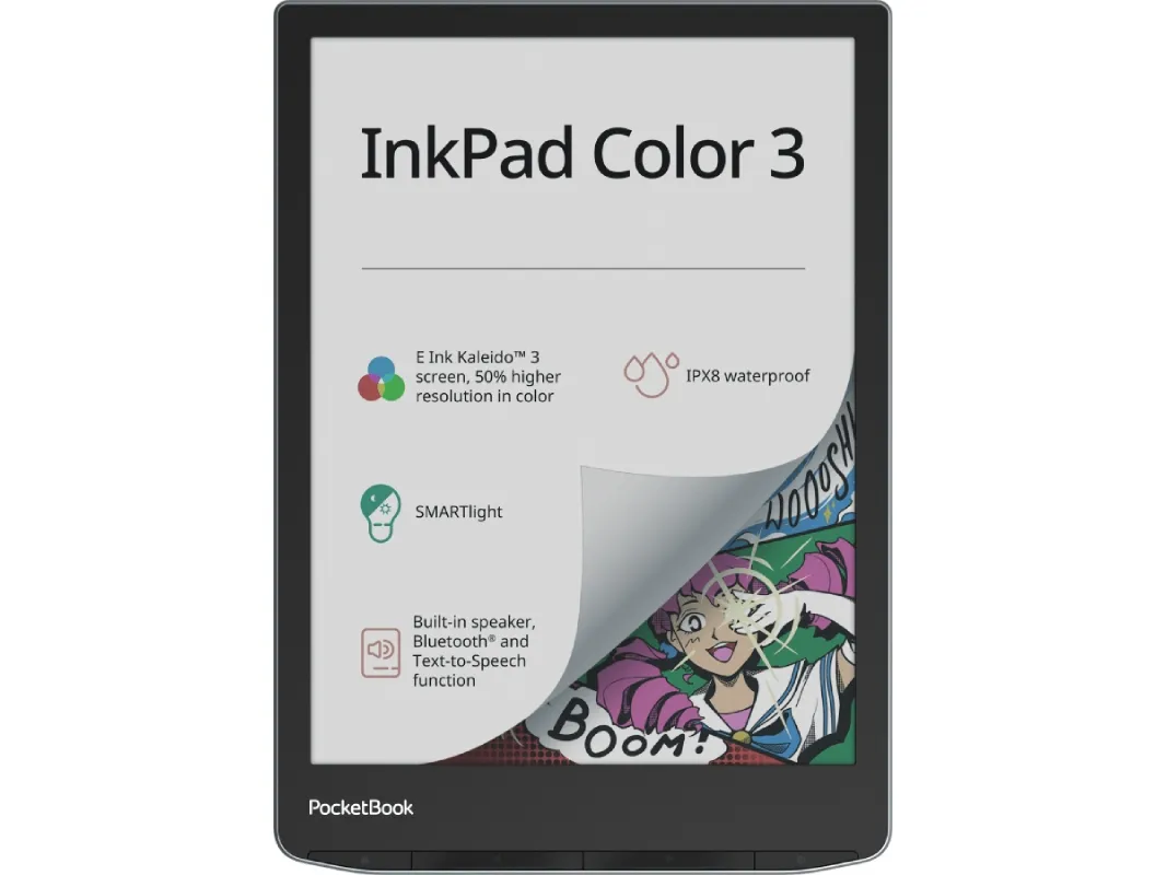 PocketBook InkPad 4 - eBook læser - Linux 3.10.65 - 32 GB - 7.8