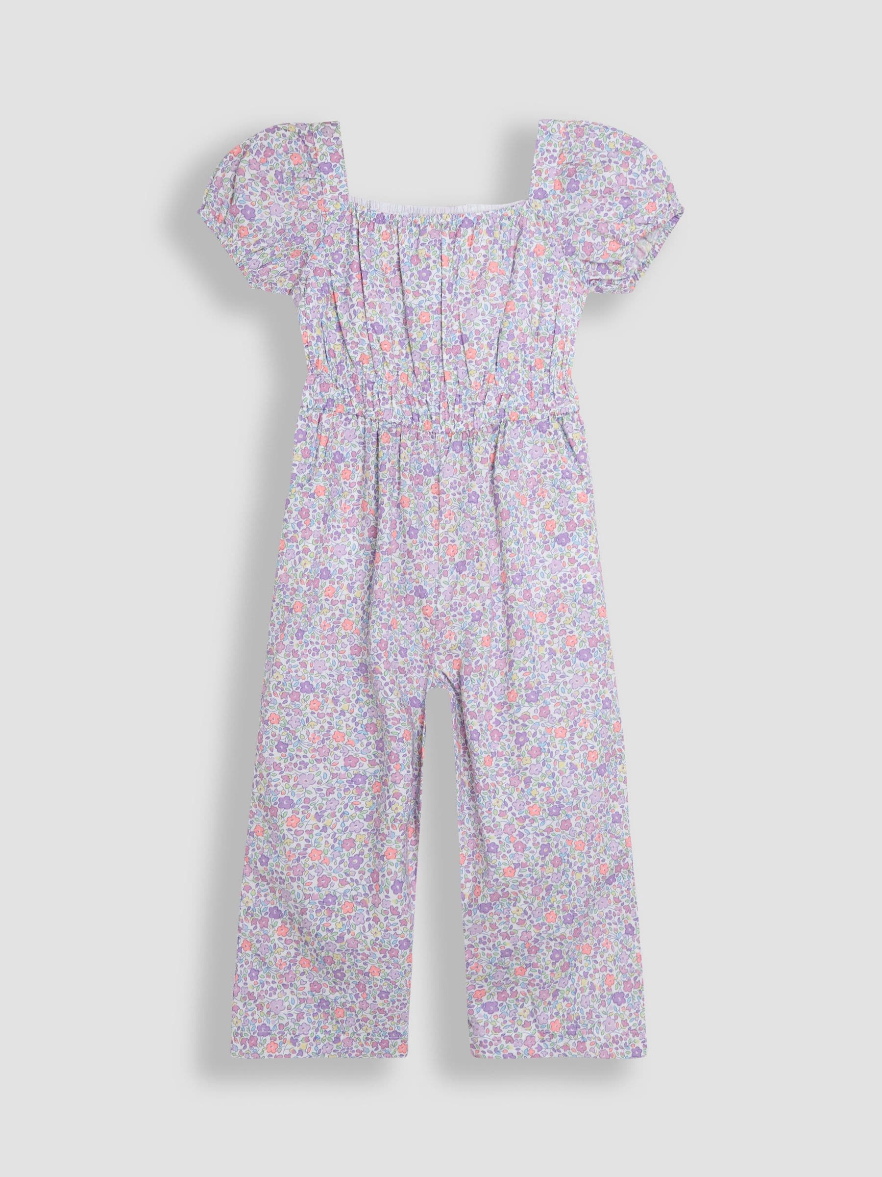 JoJo Maman Bébé jumpsuit met pofmouwen