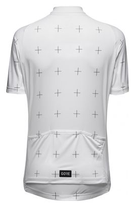 Maillot Manches Courtes Femme Gore Wear Daily Blanc Noir