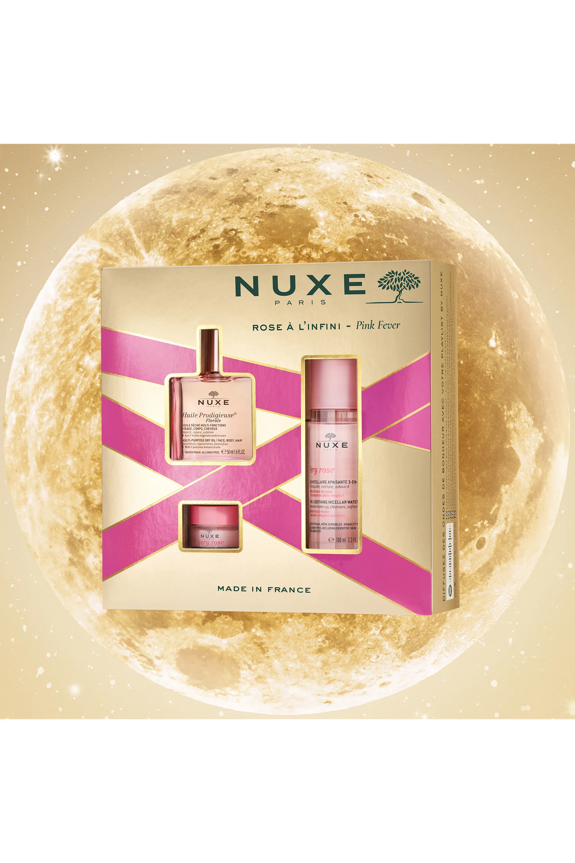 Nuxe Coffret soin visage Rose à l’infini avec l’Huile Prodigieuse® Florale 50ml-150 ml