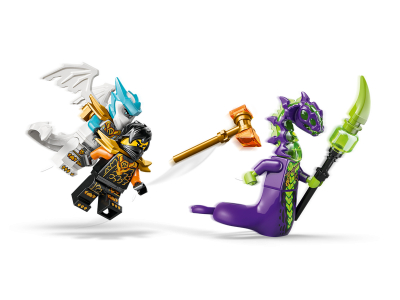 LEGO Cole's missiemecha en draak Zane (71854)