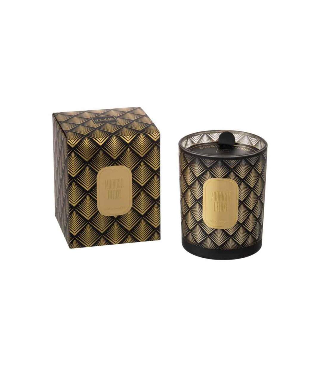 Paris Prix - Bougie Parfumée midnight Deluxe 13cm Sapphire Amber Tea