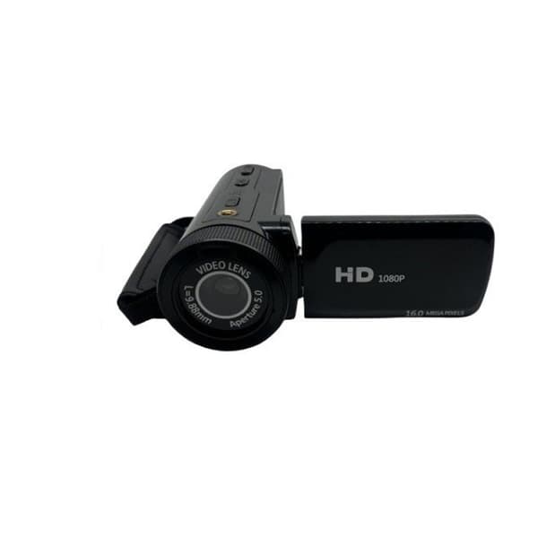INF HD-digitalkamera med mikrofon og vidvinkellinse