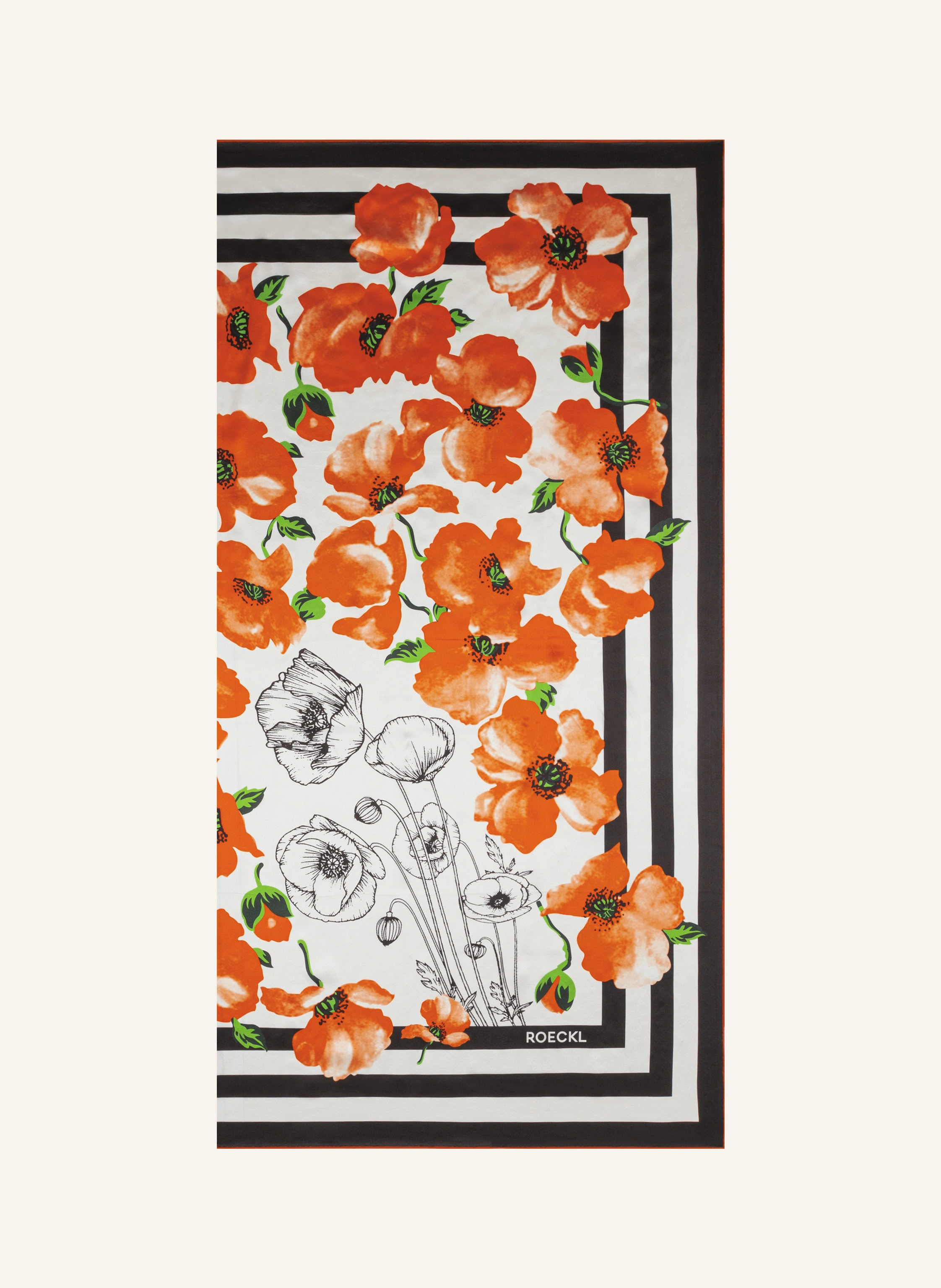 ROECKL Tuch POPPY RUSH