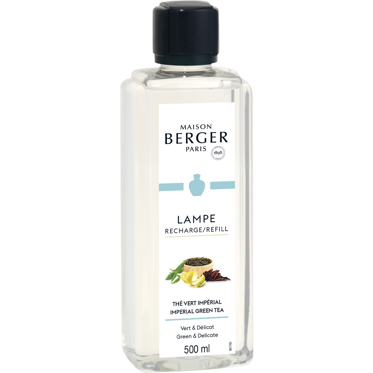 Recharge parfum pour lampe - Thé vert impérial - 500 ml